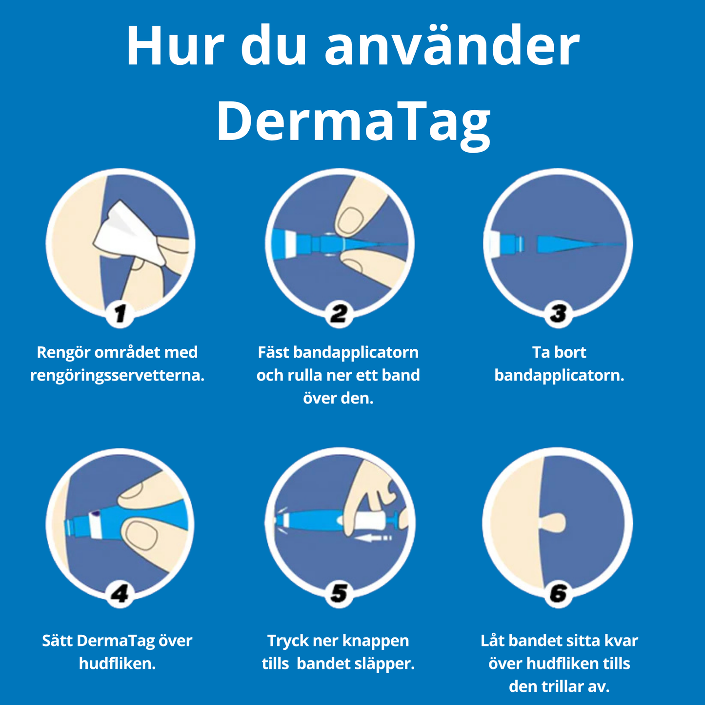 DermaTag™ - Smärtfri borttagning av hudflikar